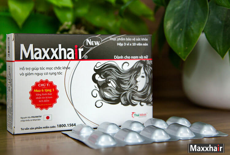 MAXXHAIR - Viên uống cân bằng testosterone và DHT