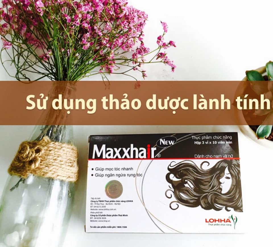 Viên uống mọc tóc nhanh Maxxhair, ngăn ngừa rụng tóc hiệu quả 1