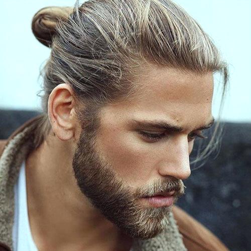 2. Man Bun mẫu tóc đẹp 2018 nam phong cách cực ngầu 3