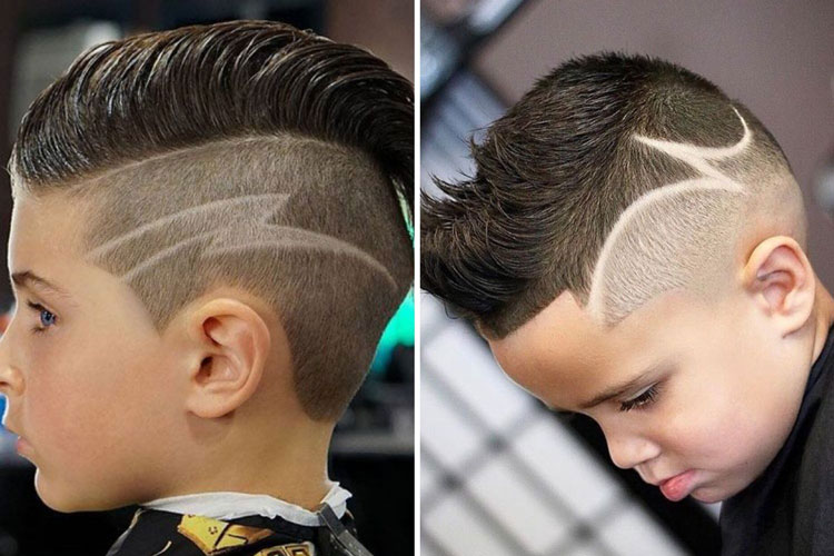 Tóc vuốt mái Faux Hawk