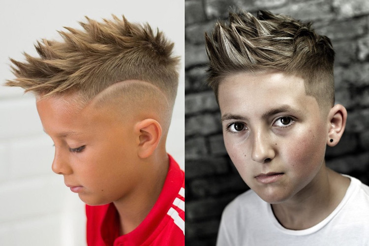 Tóc vuốt mái Faux Hawk