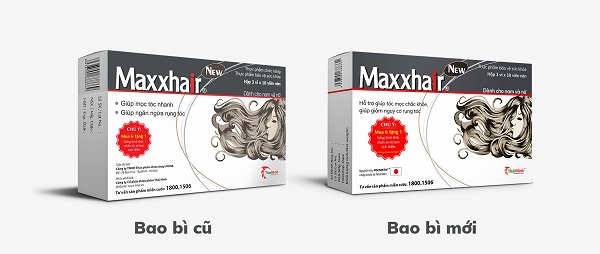 [Thông báo] Thay đổi bao bì nhãn mác của Maxxhair