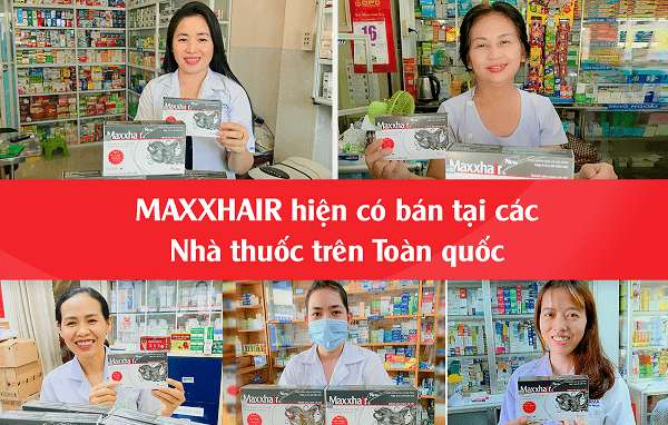 Liệu trình khuyên dùng với viên uống Maxxhair 1