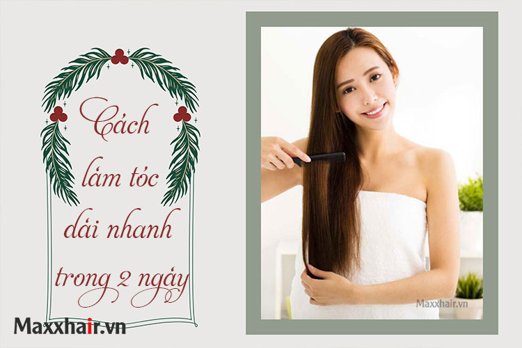 Cách làm tóc dài nhanh trong 2 ngày cực kì đơn giản 1