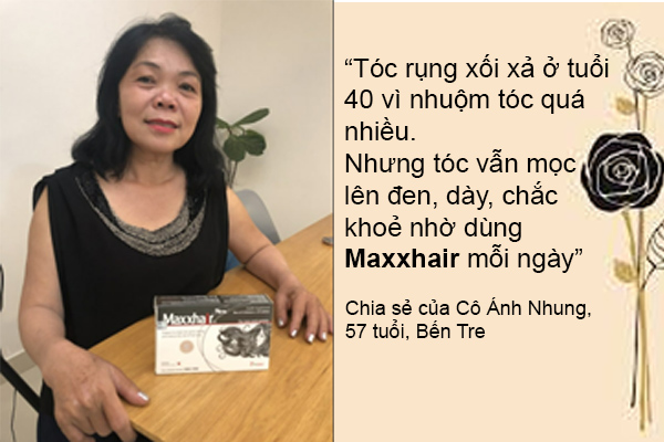 Maxxhair - Giải pháp cho mái tóc đẹp từ trong ra ngoài 3