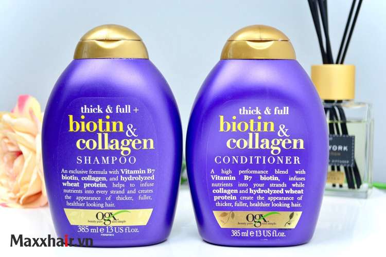 1. Dầu gội OGX biotin & collagen 1