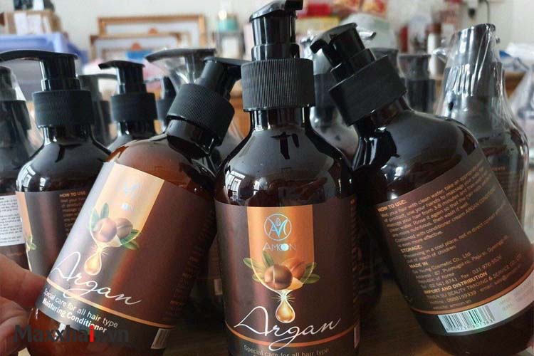 3. Dầu gội thảo dược Argan Shampoo Amoon 1