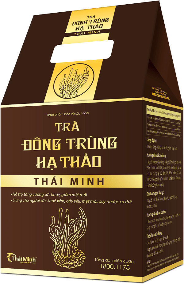 Thông tin thêm về Trà Đông trùng hạ thảo Thái Minh  1