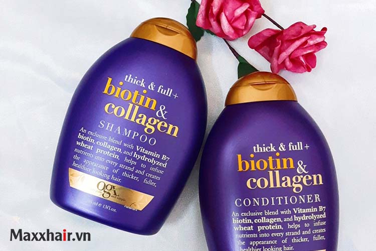 OGX Biotin và Collagen Conditioner 1