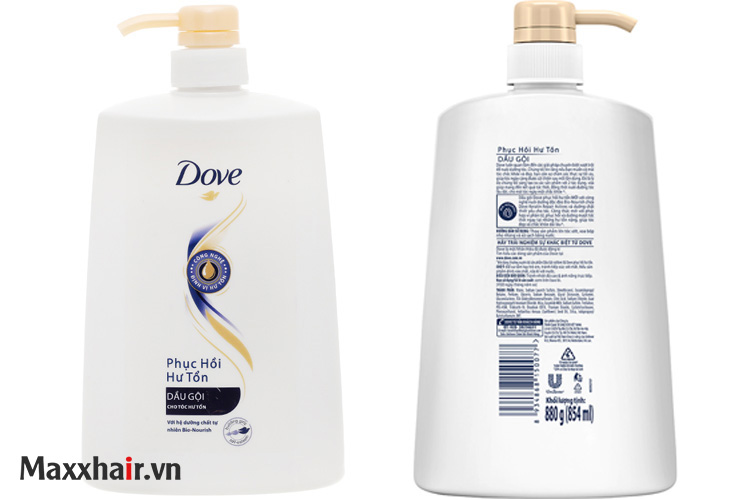 1. Dầu gội Dove phục hồi hư tổn 1