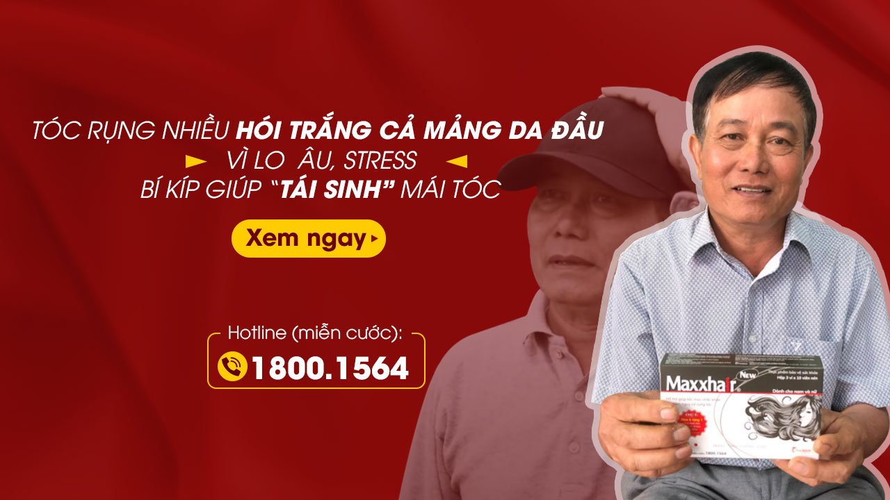 Tóc rụng trơ da đầu, chuyên gia mách bạn cách giúp tóc mọc lên dày dặn, chắc khỏe